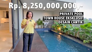 RUMAH MODERN SUPER CANTIK DALAM TOWNHOUSE EKSKLUSIF DI WILAYAH ELITE CILANDAK JAKSEL | PROPERTI TOUR