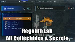 Pragmata -  Regolith Lab All Collectibles &amp; Secrets | Central Port