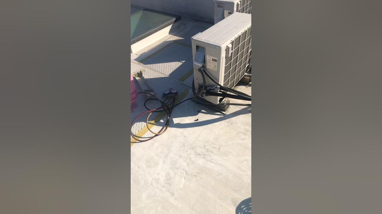 Adding refrigerant to mini split system(fujitsu) YouTube