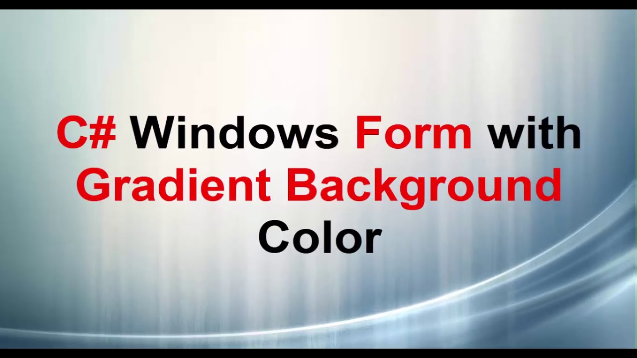 C# Win Form with Gradient Background Color: Nếu bạn đang tìm kiếm một cách để tạo ra giao diện chuyên nghiệp và độc đáo cho ứng dụng của mình, C# Win Form với Gradient Background Color là một lựa chọn tuyệt vời. Khám phá các tính năng tùy chỉnh cao và cách sử dụng màu sắc để tạo ra một giao diện đầy ấn tượng.