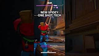 NEW SPIDEY ONE SHOT TECH 😱😭| #marvelrivals #shorts #comedy
