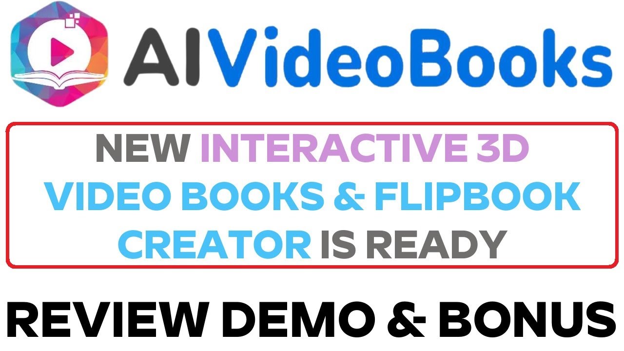 AI VideoBooks Review Demo Bonus - 3D Animated AI VideoBook & FlipBook Creator