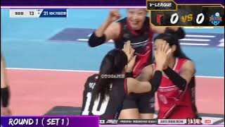 RED SPARKS VS IBK ALTOS ROUND 1 KOREAN V-LEAGUE 2024 FULL MATCH #redsparks