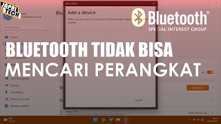 windows 11: bluetooth tidak bisa mencari perangkat