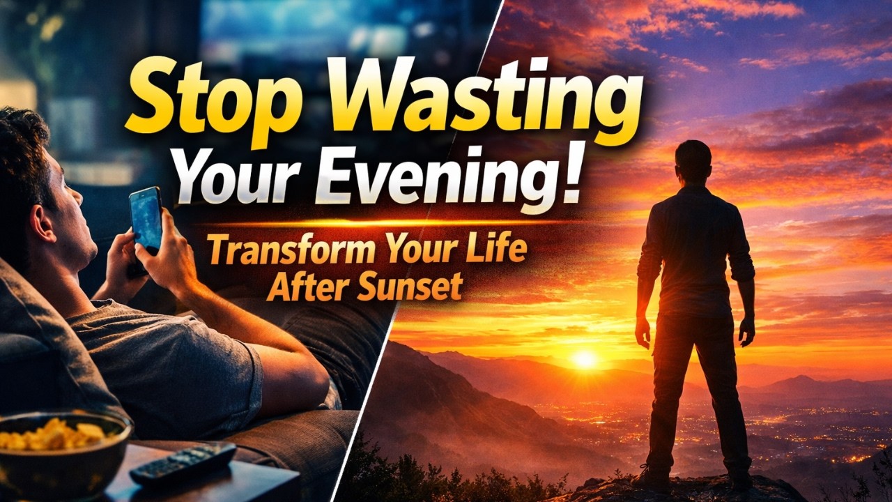 How To Use Evenings Wisely | Evening Habits That Change Your Future