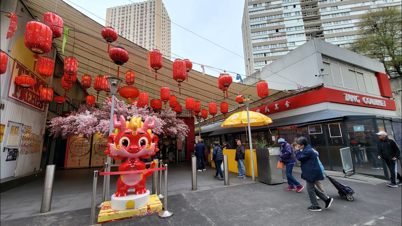 Khu phố Tàu quận 13 Paris 11/2025