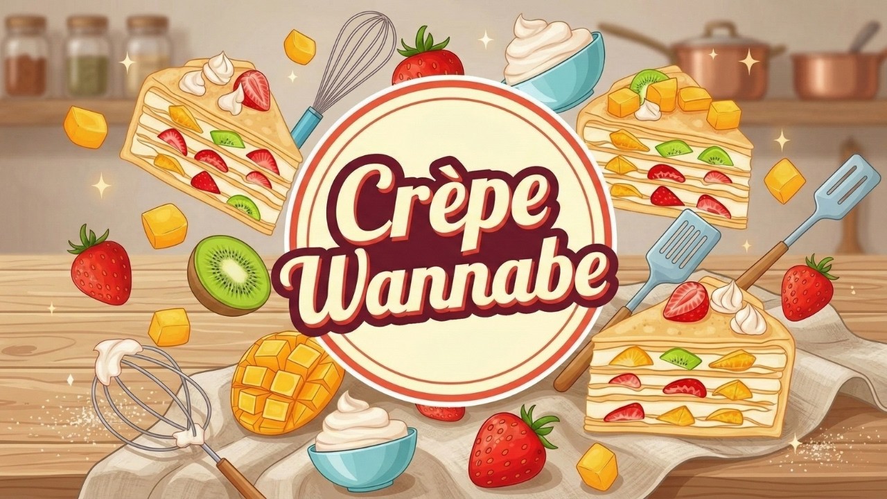 🧈 CREPE Layers 🥭 Loaded with Fruits 🔴LIVE! Vendor ✳️