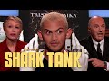 Barabra  kevin fight for a deal with tristen ikaika  shark tank us  shark tank global