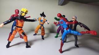 Goku VS todos TREINO