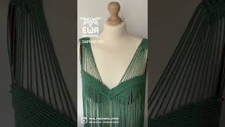 Daphne Top - making macrame top takes time 😁