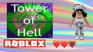 لعبت برج الجحيم ب❤️❤️❤️(صعب😣)Roblox|Tower of hell