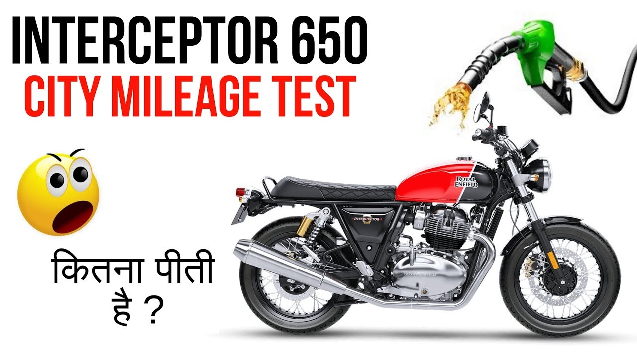 Royal Enfield Interceptor 650 City Traffic Mileage Test Shocking
