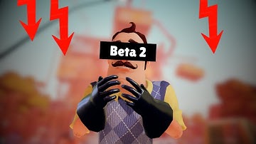 I Played The LOST Hello Neighbor Build (Beta 2)