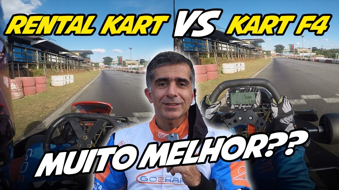 Rental Kart vs F4 Kart: É muito melhor mesmo?