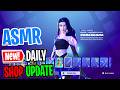 ASMR Fortnite Shop NEW Corascana Skin! Daily Update Today 🎮🎧 Whispering 😴💤