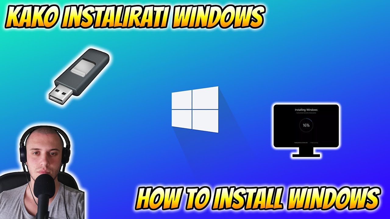 Kako instalirati pravilno Windows i šta nakon toga / How to install ...