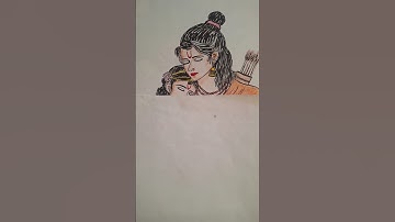 Jai Shree Ram Drawing #ramsita #jaishreeram #siyaram #ram #sita #shorts #art