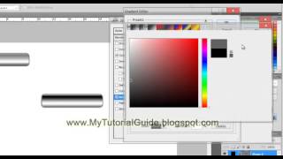 Photoshop CS 5 Quick Tutorial- Shiny Metallic web Button News