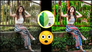 Snapseed New Photo Editing | Snapseed Color Effect Edit #edit #meheraj4 screenshot 5