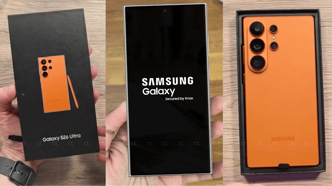 Samsung Galaxy S26 Ultra Unboxing & First Look! (Clone)