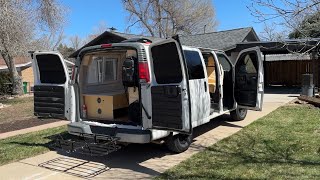 The Big Van Reveal!! | $13,500 Total Buildout | #vanlife  #campervan