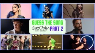 Guess The Eurovision Song (20092023) PART 2