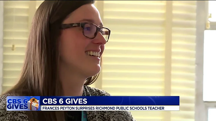 Frances surprises RPS teacher who goes above and b...