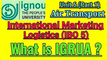 IBO 5 : UNIT 6 : INDIRA GANDHI RASHTRIYA URAN AKADEMY (IGRUA) : JUNE/DECEMBER TEE EXPECTED Q&A