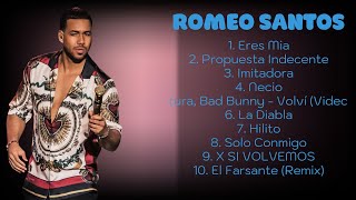 🎵 Romeo Santos 🎵 ~ Greatest Hits 2024 Collection ~ Top 10 Hits Playlist Of All Time 🎵