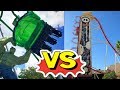 Hulk Roller Coaster VS Rip Ride Rockit | Which One Is More Thrilling?