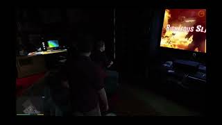 GTA V Jimmy playing video games
