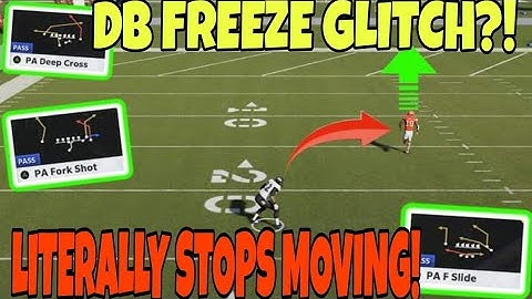🥶DB FREEZE GLITCH?! How 2 Freeze the Defense with any Pass Play in Madden NFL 21🤯! Best Offense Tips
