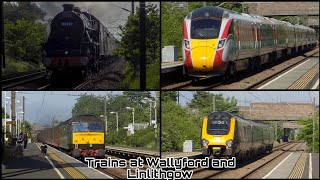 Trains at Linlithgow and Wallyford