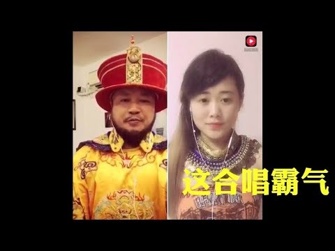 姑娘合唱一首《向天再借五百年》女生高亢的嗓音唱的很到位