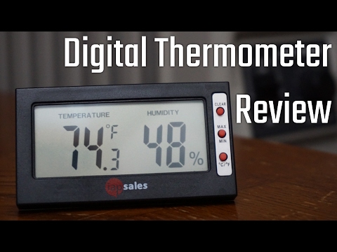 iapsales Easy To Read Digital Indoor Thermometer and Hygrometer review
