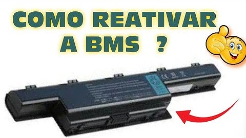 Como reativar uma bms de bateria de not book / recicldo bms de bateria de not book