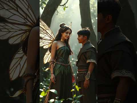 الجنية ورجل الغابة قصة سحرية من أعماق الطبيعة حكاية خيال لا ت نسى 