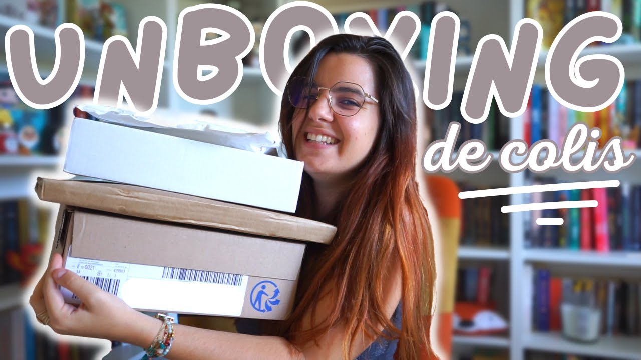 J'ouvre TOUS MES COLIS avec vous 📖♡