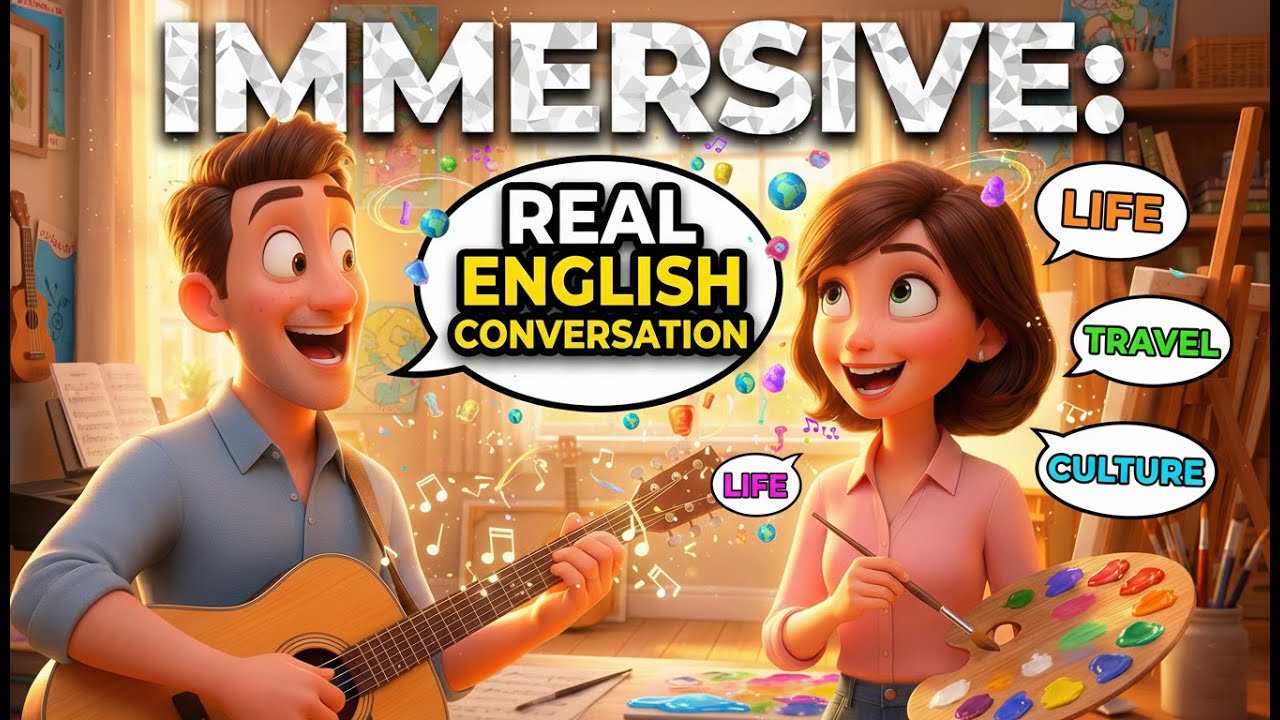 Immersive: Real English Listening Practice