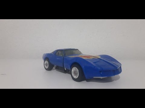 Transformers g1 Hasbro takara Tracks corvette
