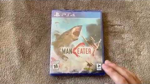 Maneater PS4 Unboxing
