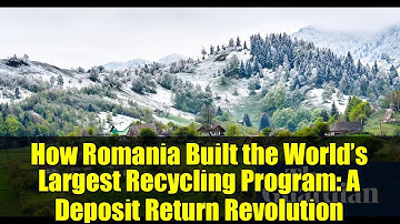 How Romania Built the World’s Largest Recycling Program: A Deposit Return Revolution