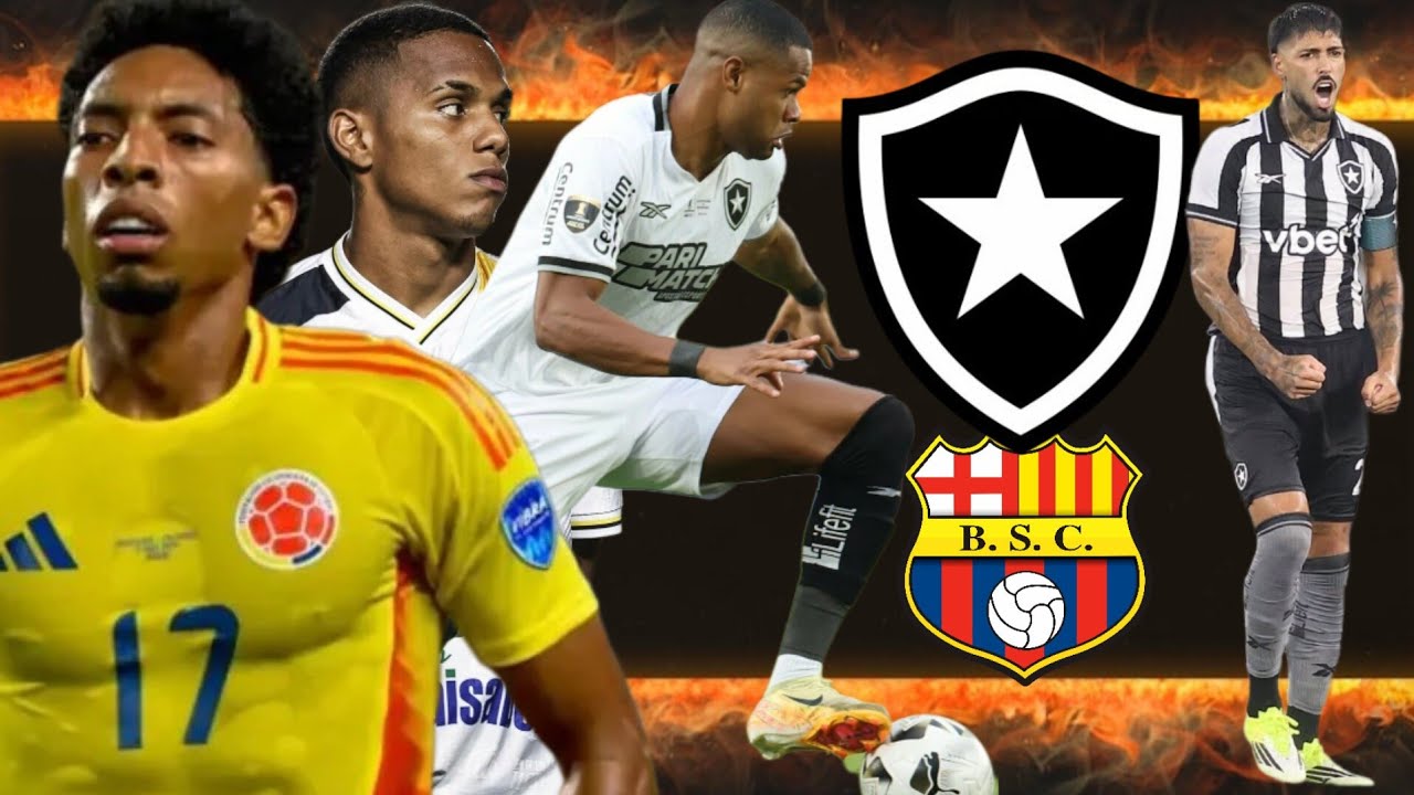 JÚNIOR SANTOS, MOJICA, DANTAS | JANELA FECHANDO | BARCELONA x BOTAFOGO
