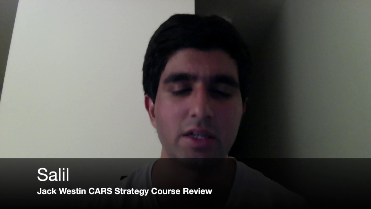 Salil O�s Review of Jack Westin MCAT CARS Strategy Course