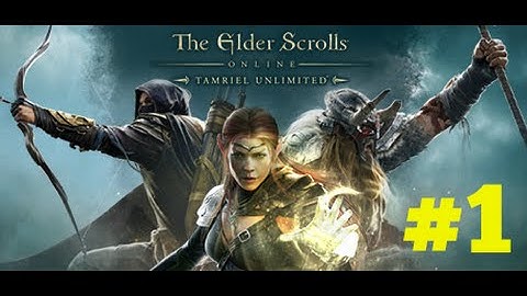 The Elder Scrolls Online Tamriel Unlimited Walkthrough - Part 1 - CHARACTER CREATION (No Commentary)