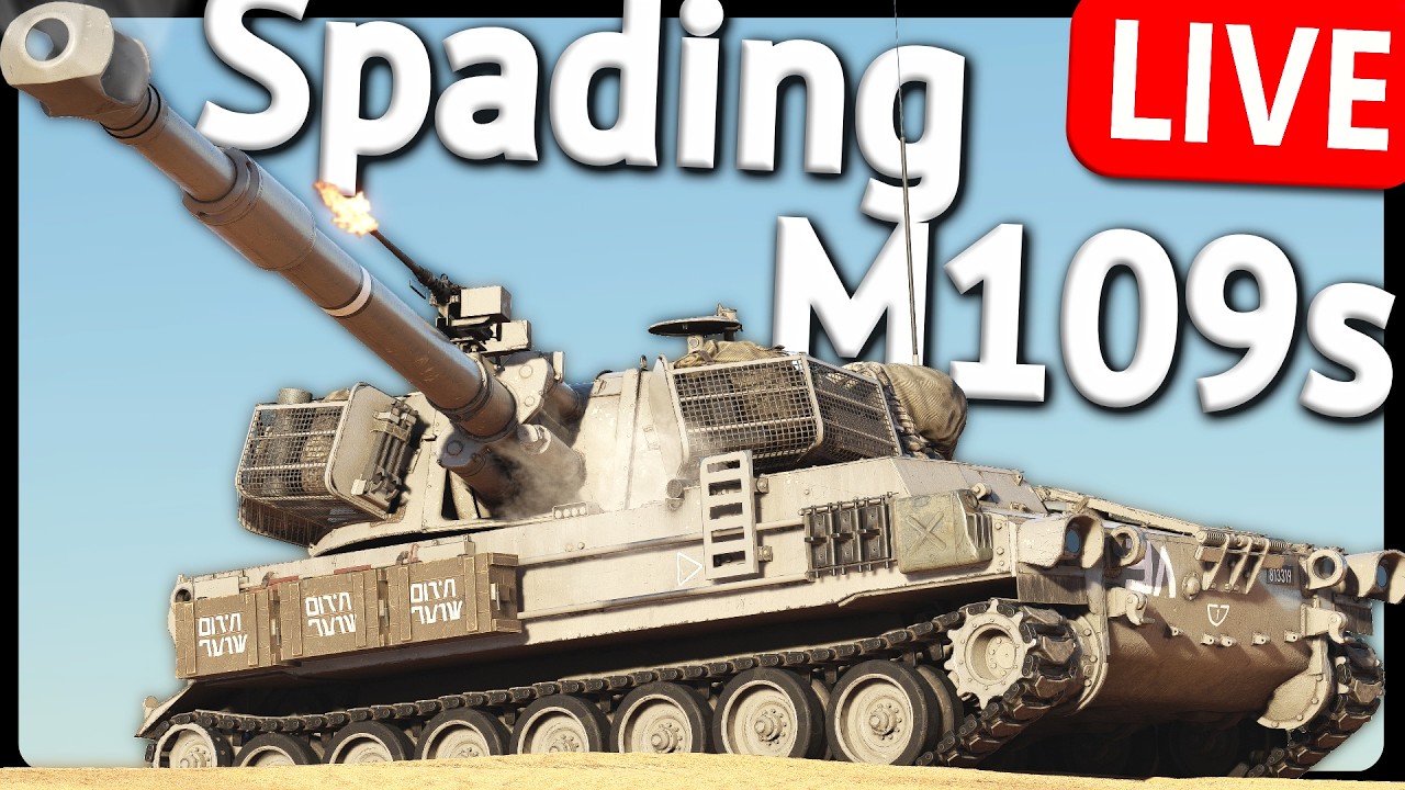 🔴 Spading M109A1 & M109G (UK & Germany) (not based) (War Thunder)