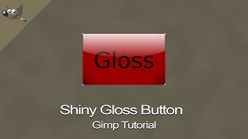 Shiny Gloss Button | GIMP Tutorial