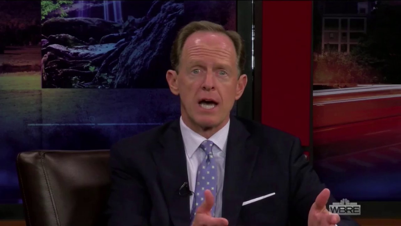 Pat Toomey Sit Down Interview On NBC Wilkes-Barre - YouTube