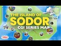 The island of sodor cgi series map seasons 1324  sodor explained