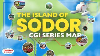 The Island of Sodor CGI Series Map! (Seasons 1324) — Sodor Explained